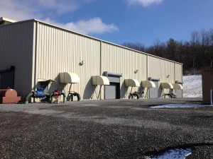 2. Natural gas compressor station built by STV near Williamsport, PA.