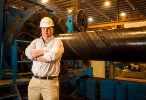 John Stupp’s nephew Chip McAlpin is director of Continuous Improvement for the pipe division.