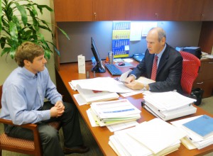 Jonathan Lambert and David Koons. Lambert is employed with Willbros through the graduate rotation program and currently working on a project through the Company’s Oil and Gas Segment. He graduated from LSU in December 2011 with a degree in Construction Management. 