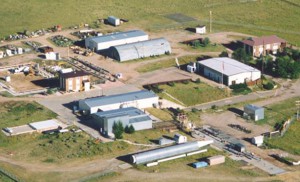 An aerial view of the CEESI testing facility.