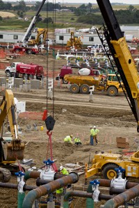 1.	Work is underway on the Berthold Rail expansion as part of Enbridge’s Beaver Lodge Loop Project.