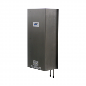 CC2067 air-to-water heat exchanger can achieve below ambient cooling conditions inside the cabinets/panels.